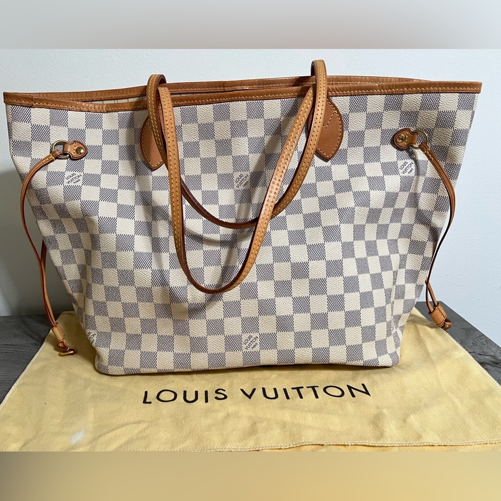100% Used Authentic Louis Vuitton Neverfull MM